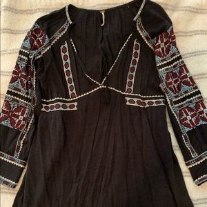 Free People Embroidered Dress